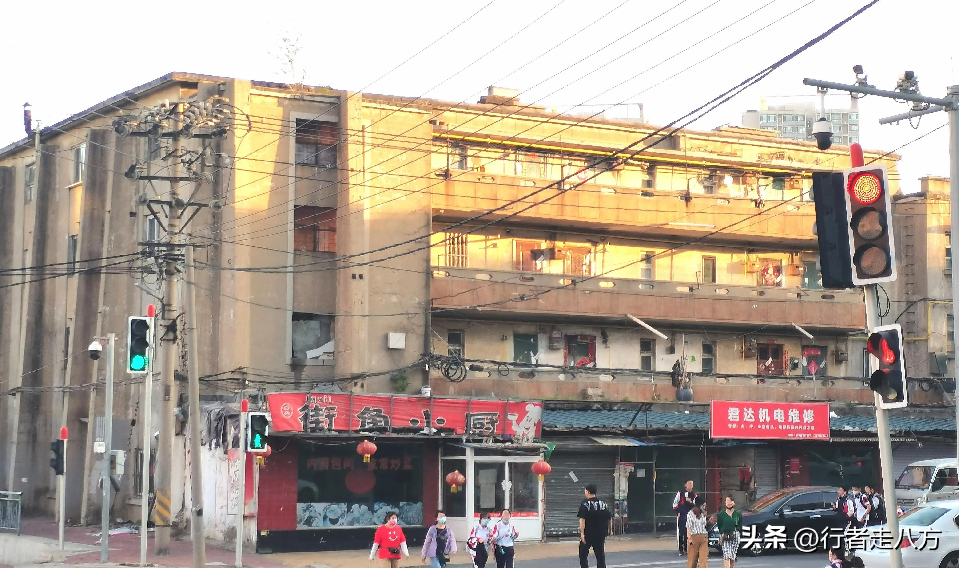 66年72年大连卫星图看周水前高云路（*家屯许**）周二小学洗衣机厂