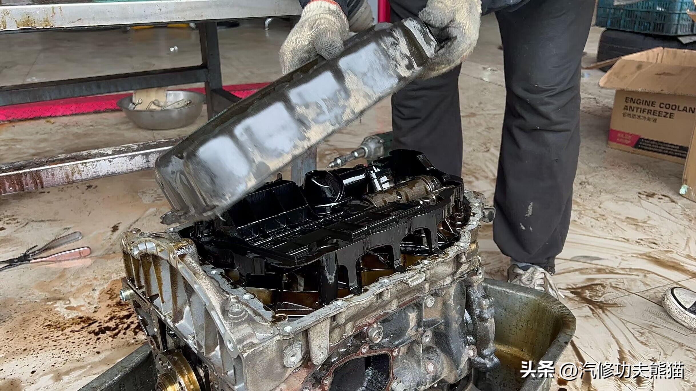 奥迪q3修车,奥迪q3烧机油大修发动机