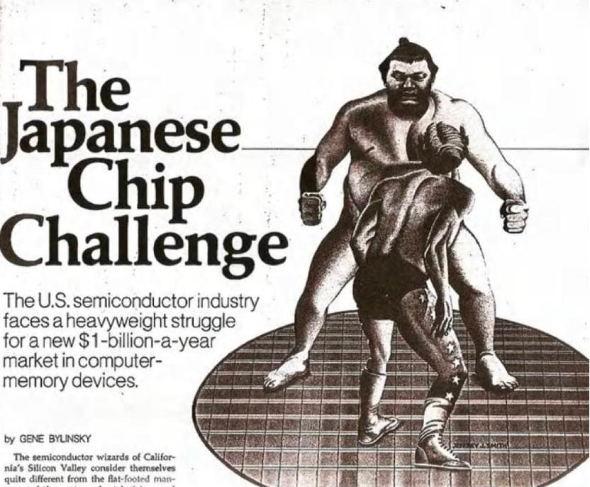 日本半导体落败的原因,日本布局半导体