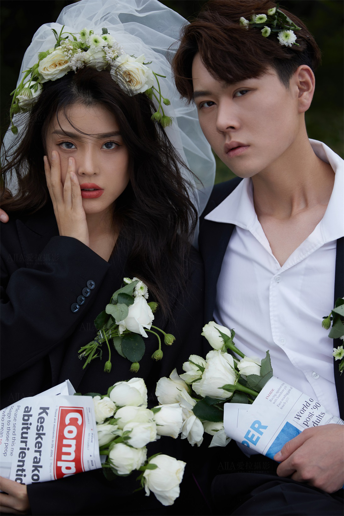 太美惹！分享我的森系婚纱照，简单太爱你