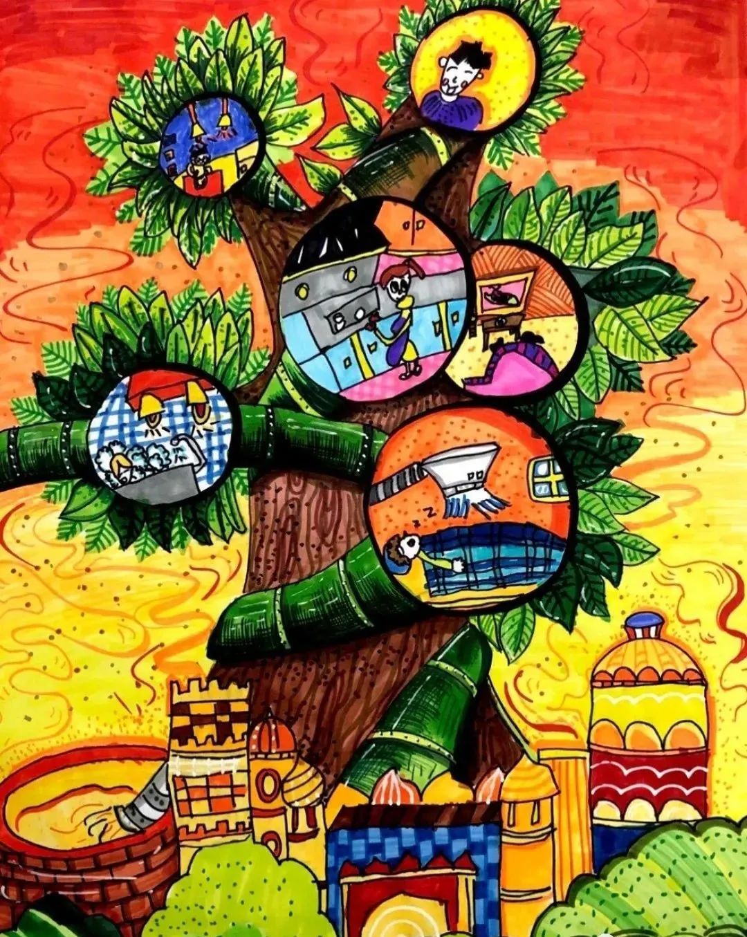 科幻画大全让科学插上艺术的翅膀,插上梦想的翅膀科幻画