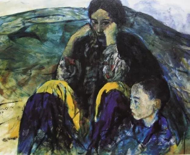 罗中立何多苓油画欣赏,何多苓人物油画教学视频