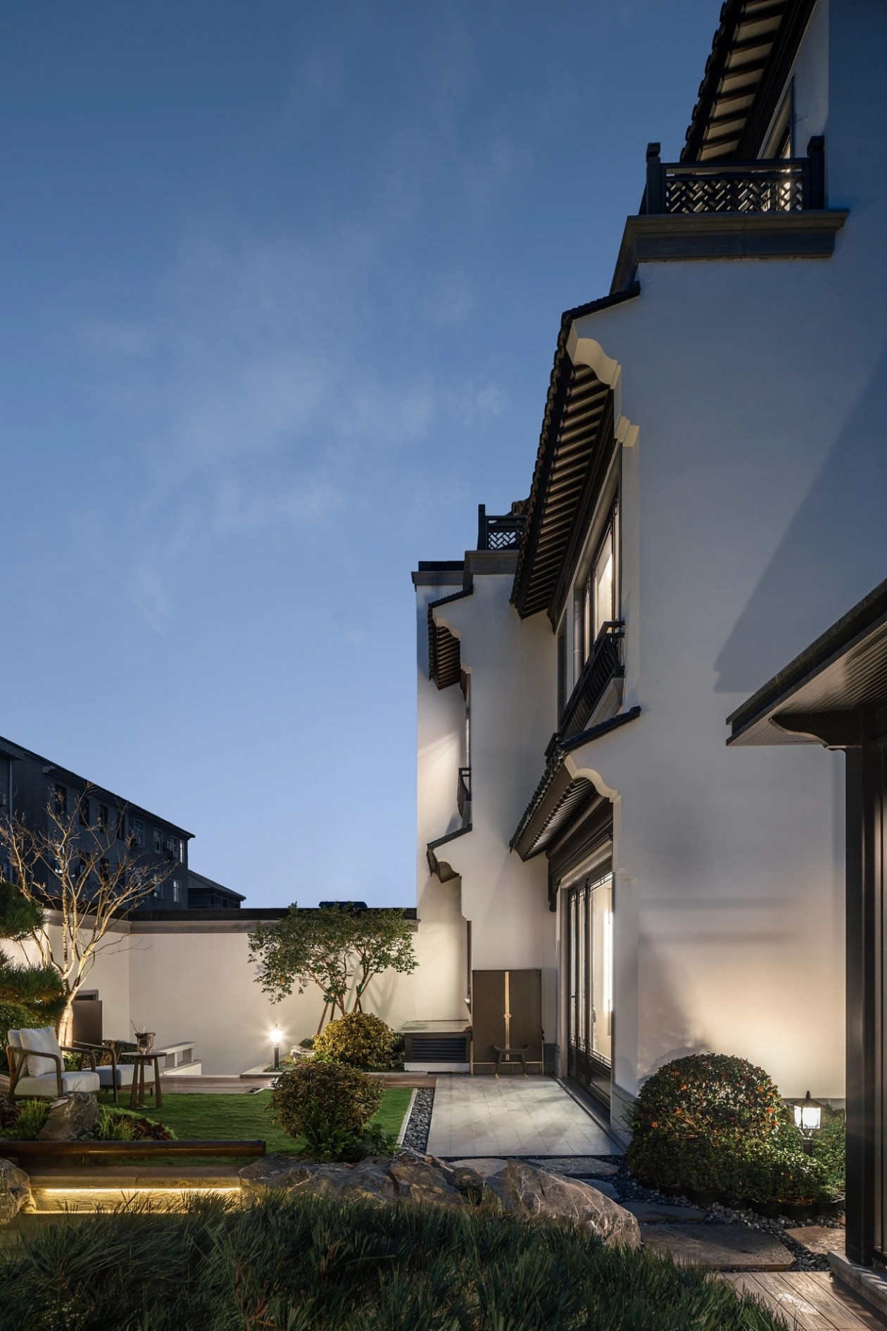 成都万科新中式合院别墅,广州万科新中式合院别墅