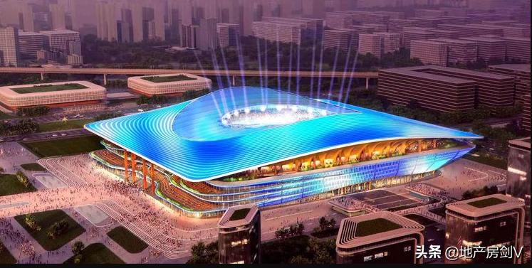 西安国际足球中心谁建的,华润置地代建西安陆港医院项目