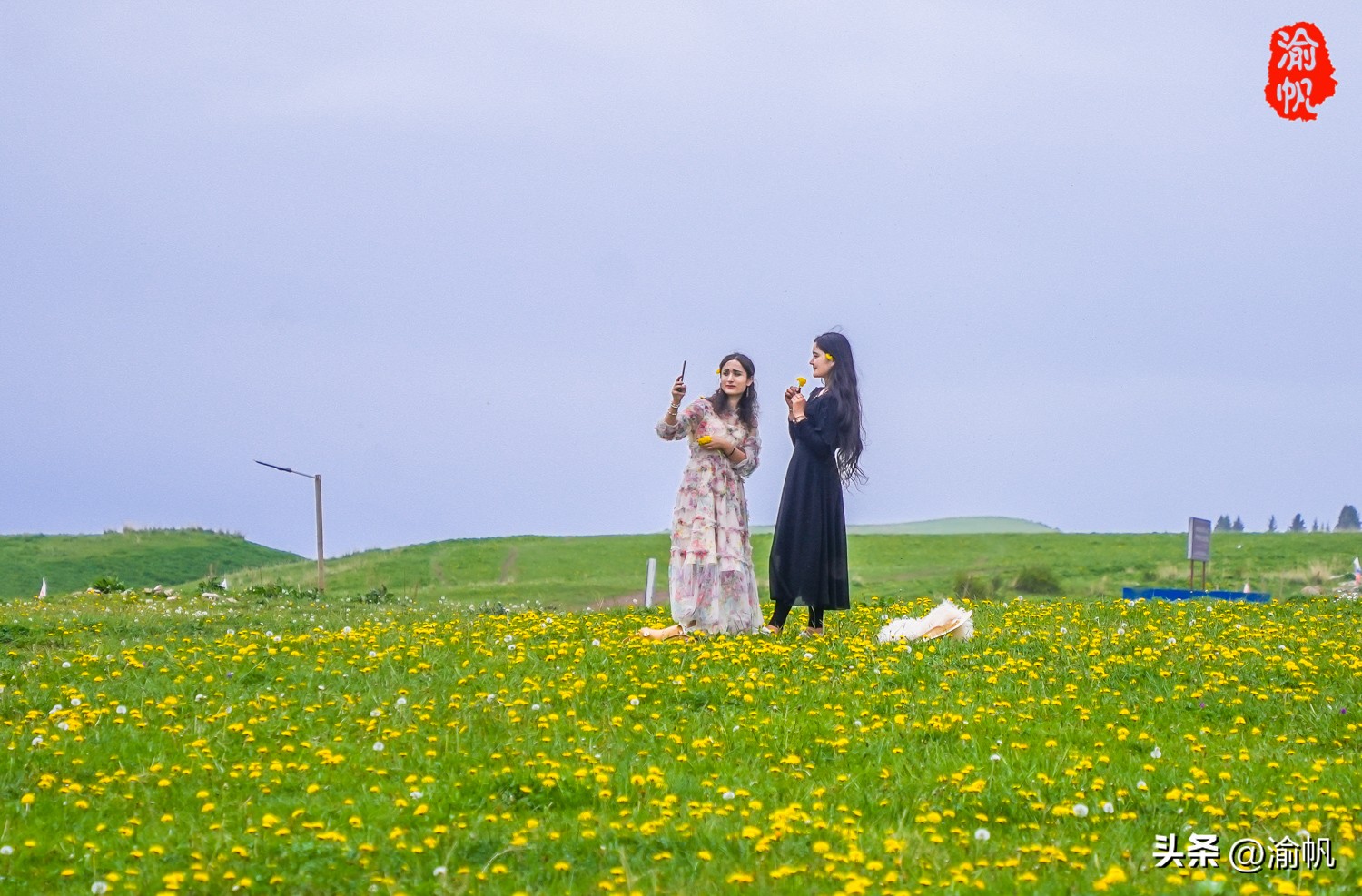 天山下的那拉提,陶渊明笔下世外桃源的美景