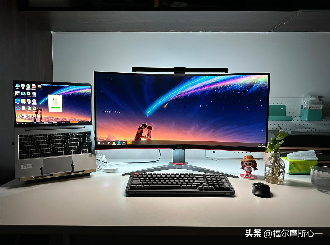 电脑桌改造视频教程,电脑桌面改造平民级桌搭