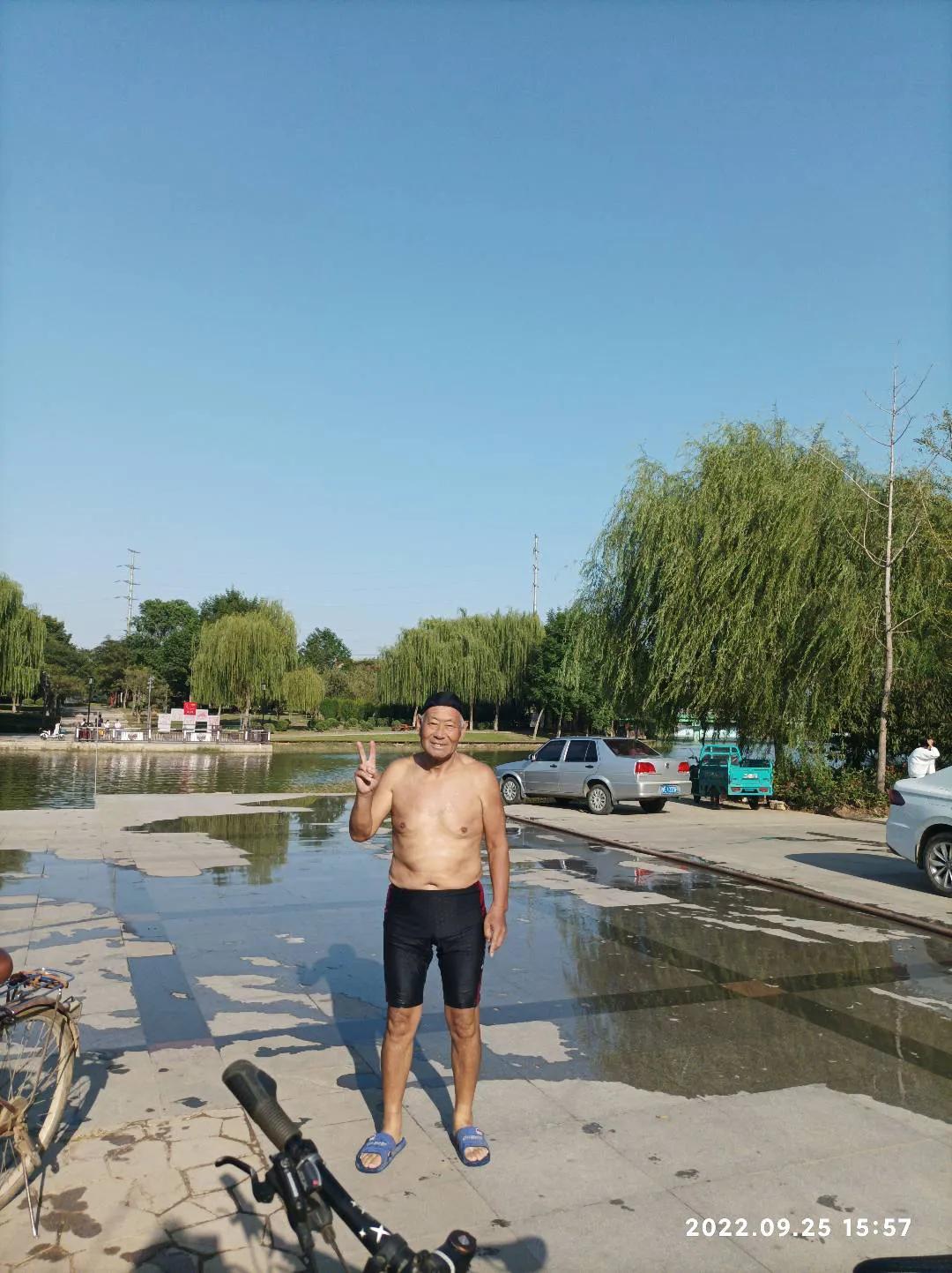 正月初六上午骑行跳舞公园打卡