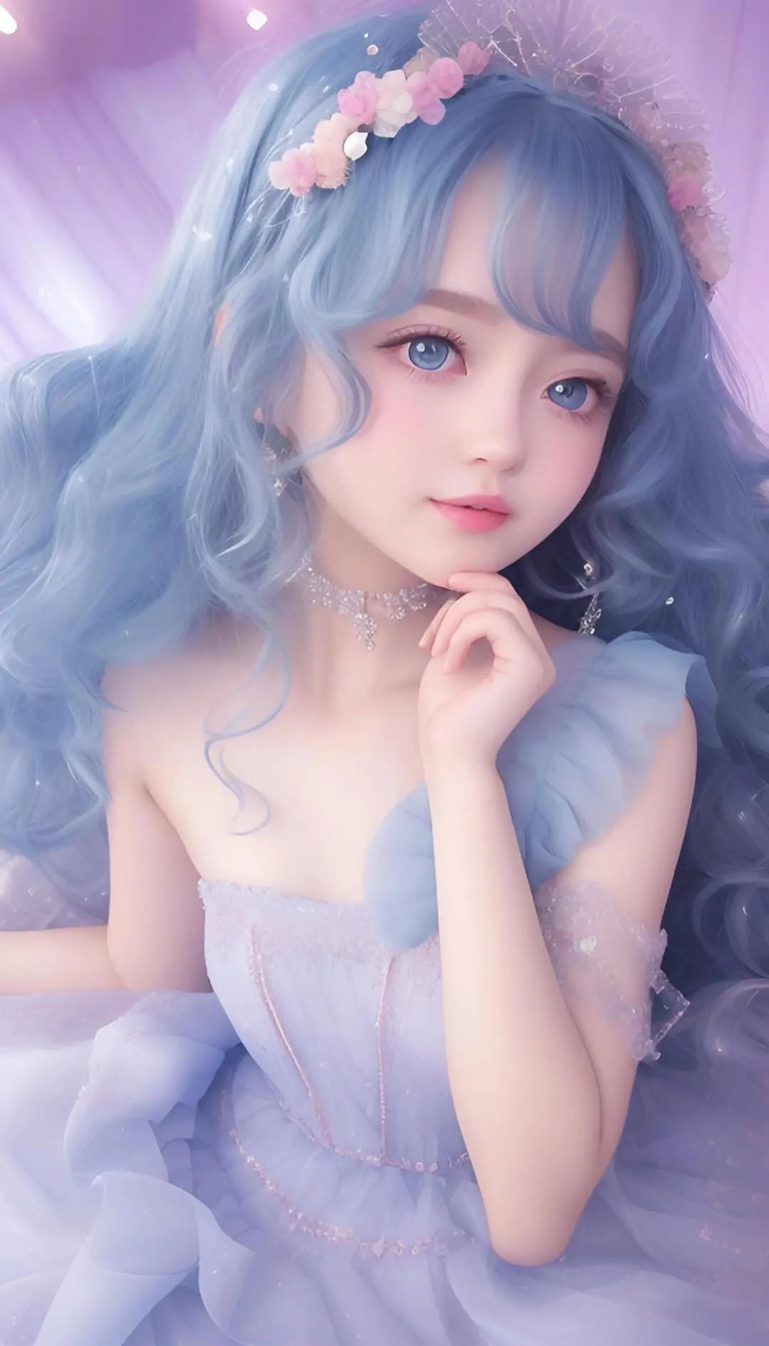 美女头像二次元可爱的,美女的头像可爱萌图片