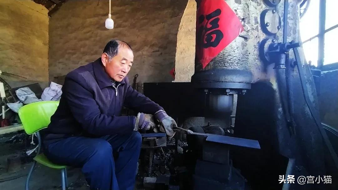 古法锻打菜刀家用刀具,山东顶级手工锻打菜刀