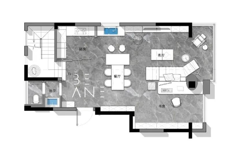 融创长江映叠墅设计,贝安尔国际设计无锡