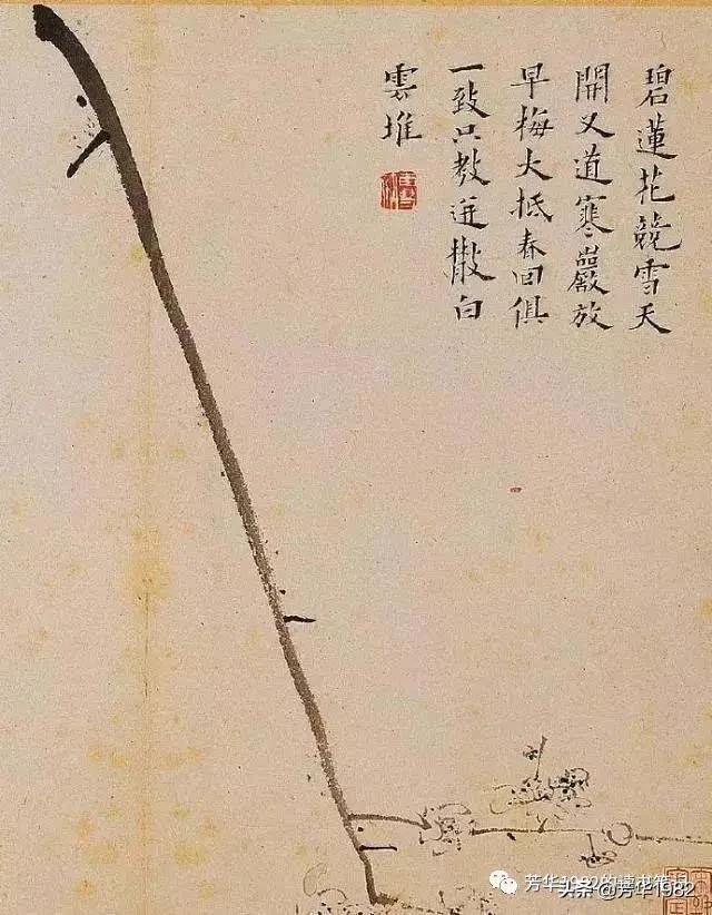 梅花图简介,历代名家梅花图