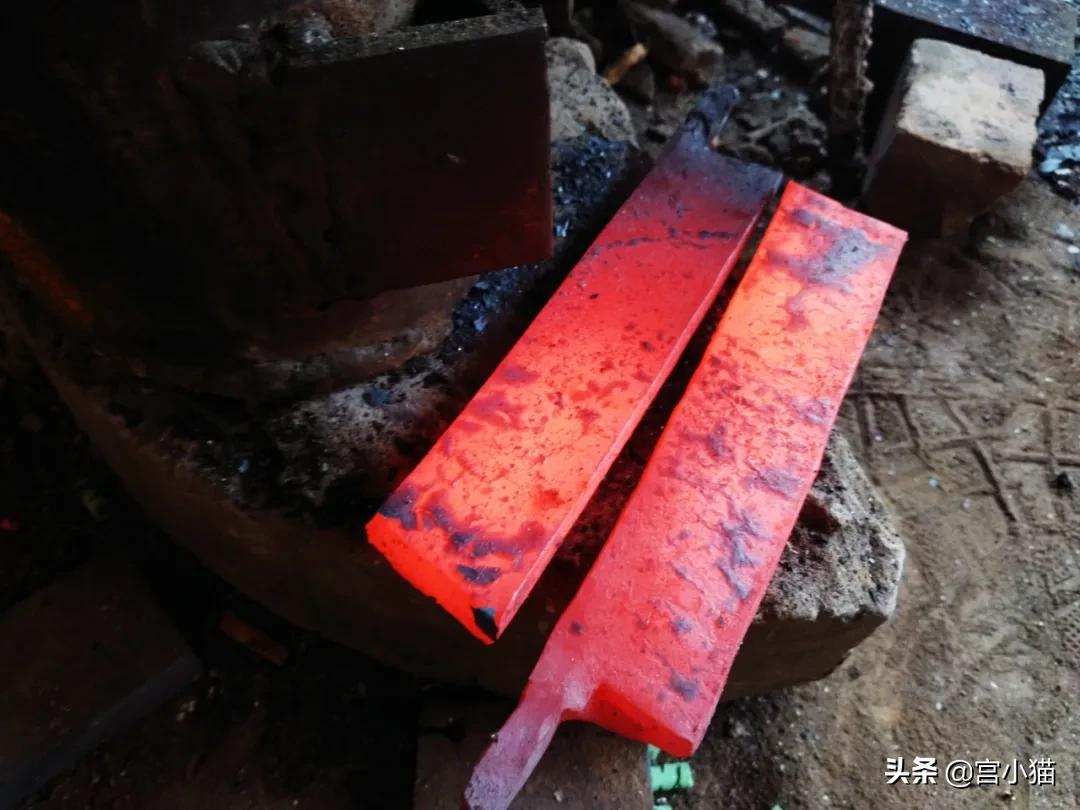 古法锻打菜刀家用刀具,山东顶级手工锻打菜刀
