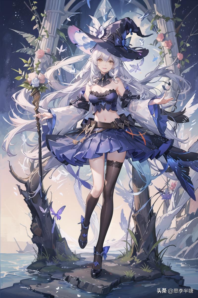 二次元超美少女合集高清壁纸,二次元魔法少女高清图片