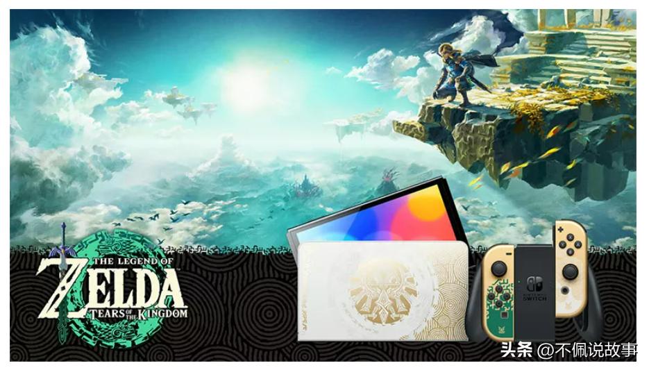 任天堂switch日版oled玩塞尔达传说,任天堂switcholed主机塞尔达限定版