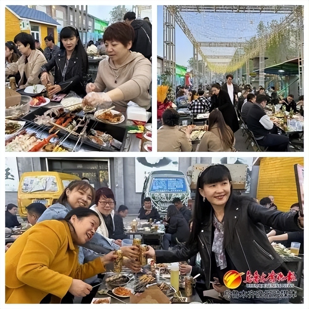 乌鲁木齐多个夜市相继开放快来感受一下浓浓的烟火气吧！