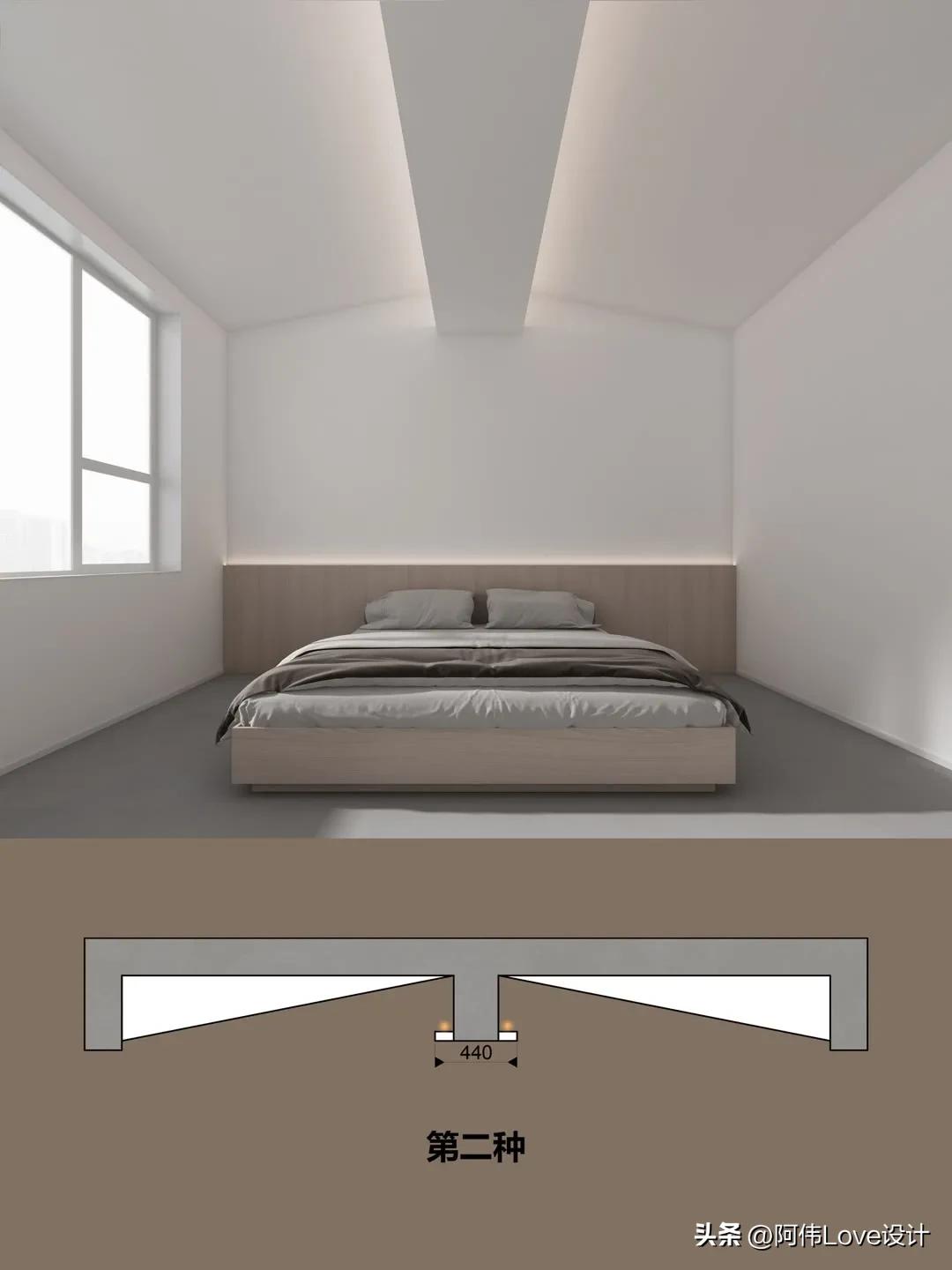 房间中间有根梁吊顶怎么做,卧室中间有梁的吊顶效果图