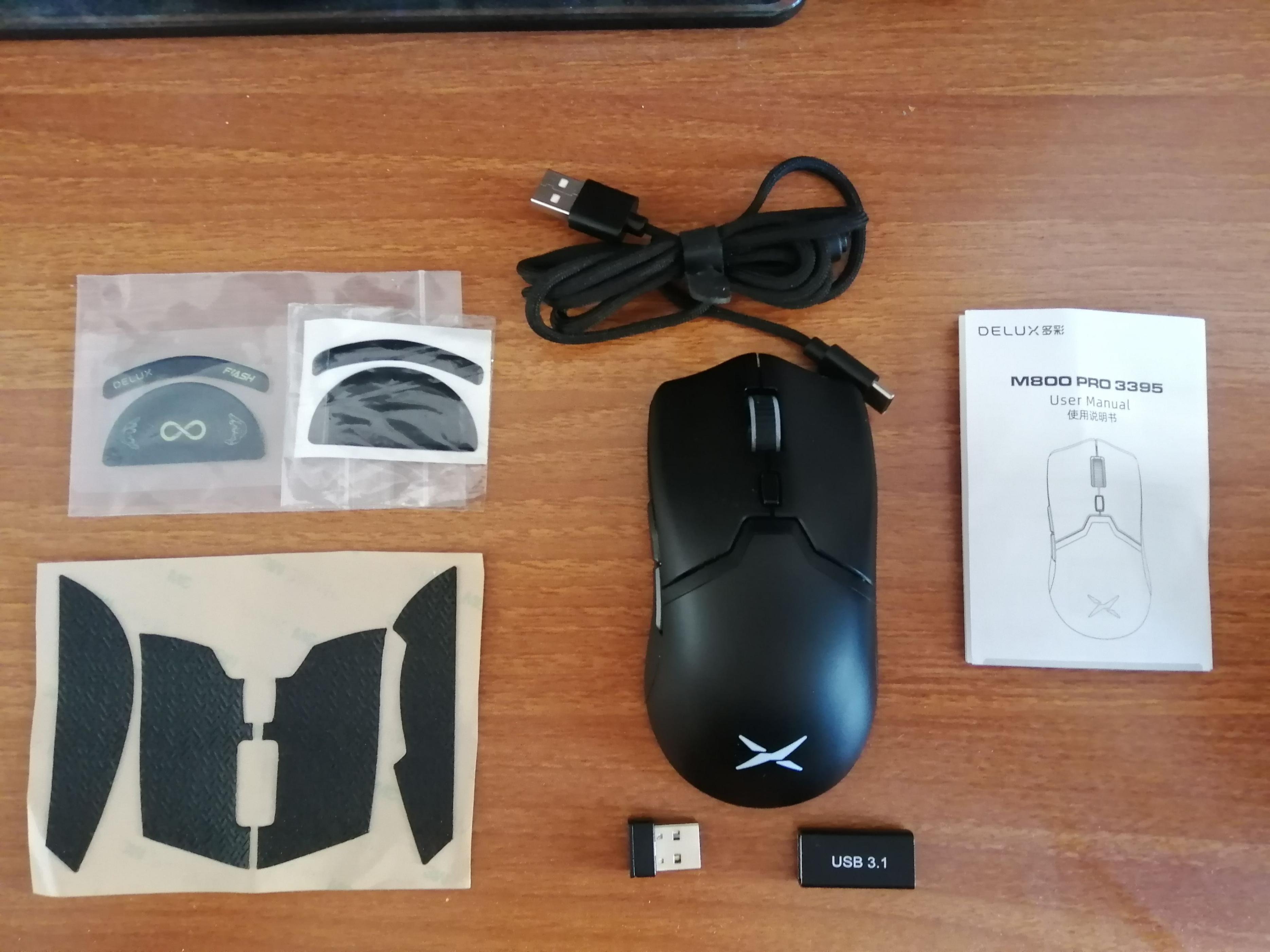 多彩m800pro和钛度鼠标,多彩m800pro游戏鼠标