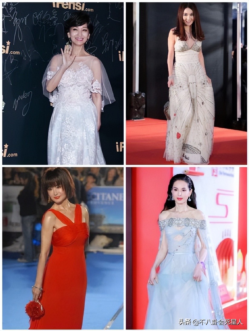 不同女明星走红毯的视频,不同时期的女明星走红毯