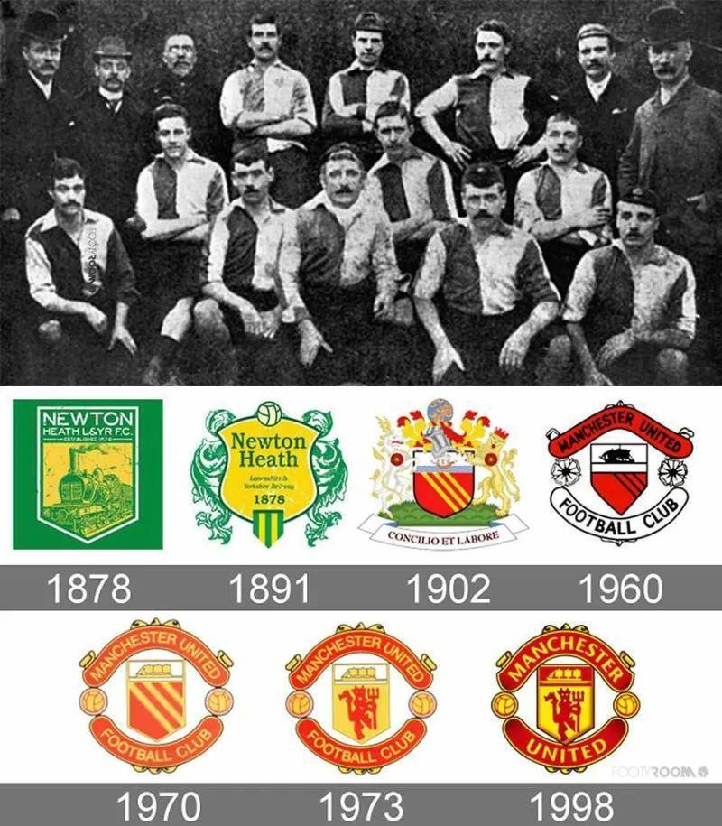 曼联队徽简史：变身红魔前，我们还有很多故事