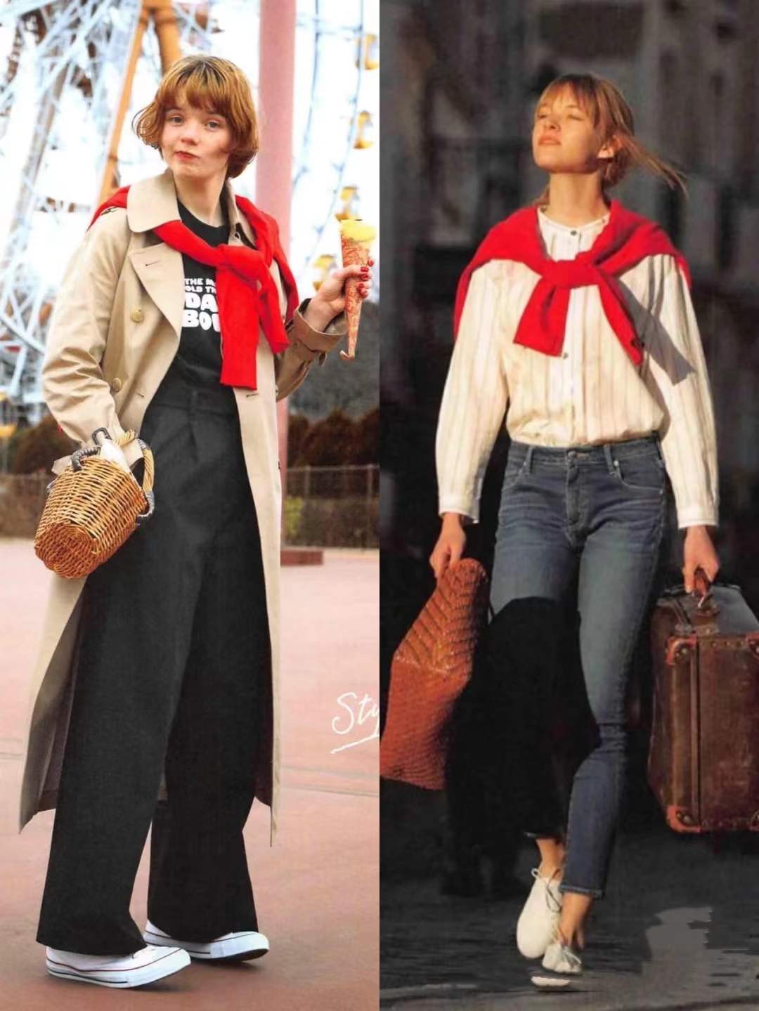 分享冬季圣诞穿搭,搭配推荐简约出挑的柔和色系穿搭