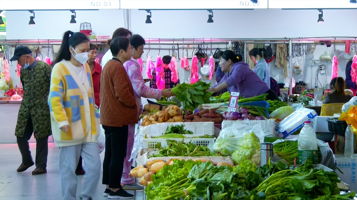 常德现在的农贸市场有多好,常德江南城区朝阳路农贸市场
