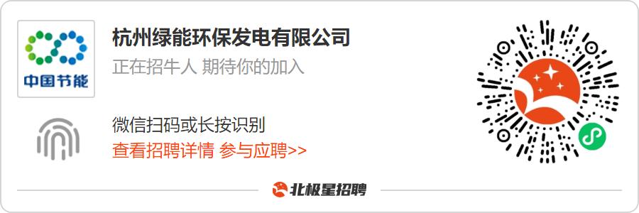 杭州绿能环保发电有限公司招标,杭埠绿能新能源有限公司招聘
