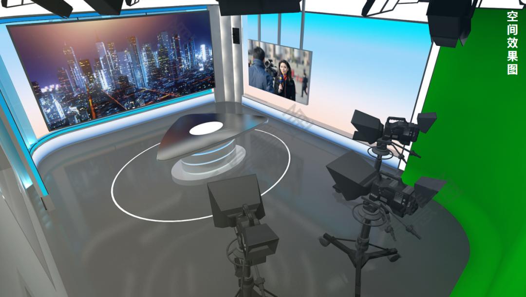 用“声光影”讲故事|中科大洋中标税务报社融媒体演播中心项目