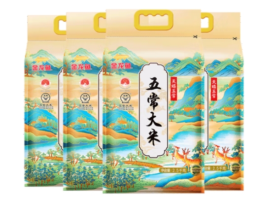 金龙鱼多用途麦芯粉怎么辨真假,金龙鱼大米重量评测