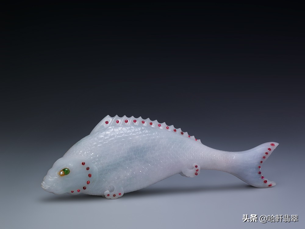 小摆件真漂亮,真正的老翡翠摆件