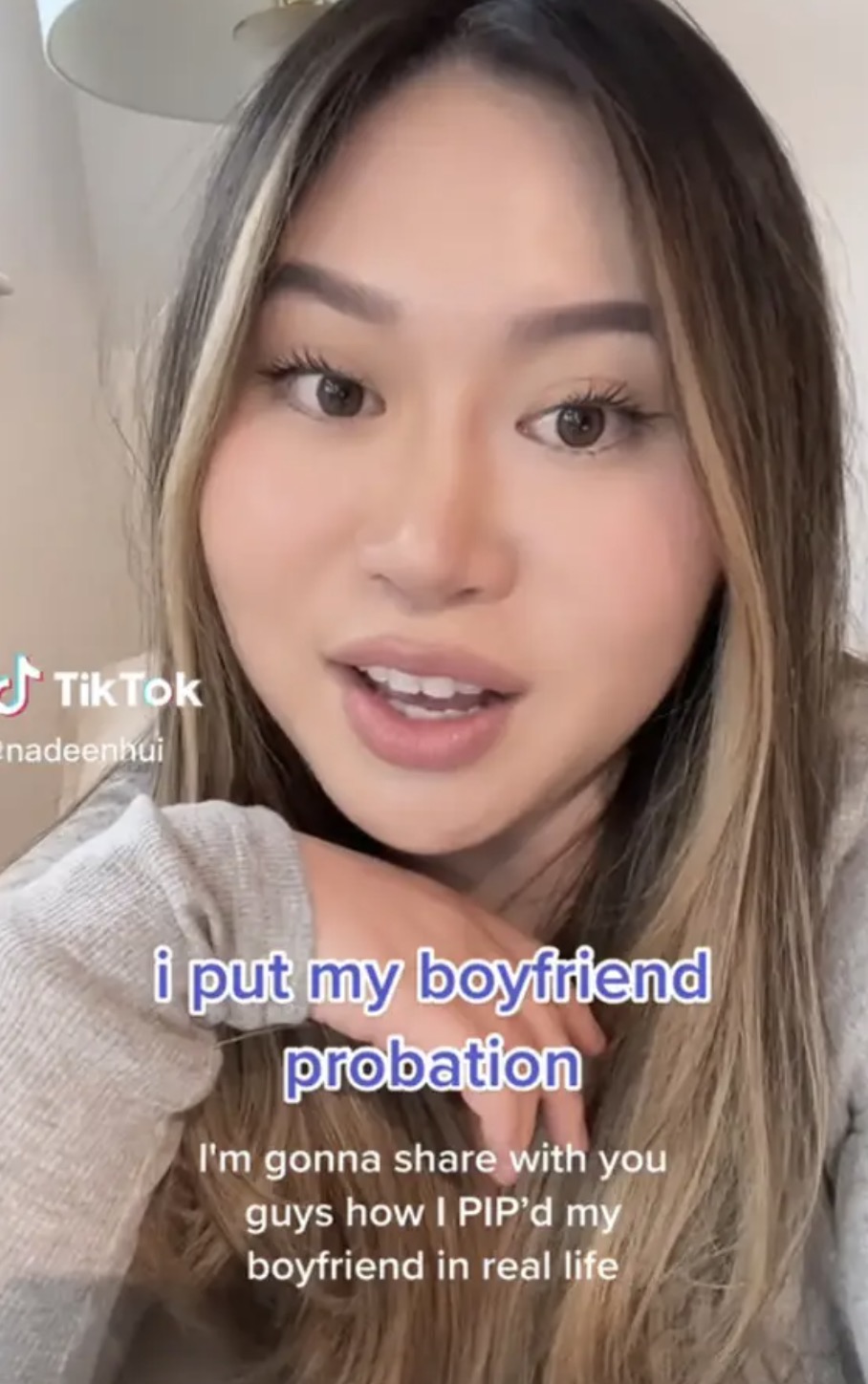 妹子给男友4个月试用期，附带绩效管理计划,还称效果很不错