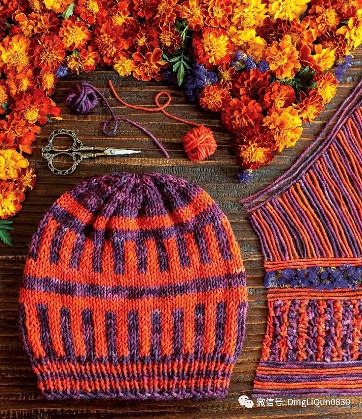 针织帽子花样大全视频,针织帽子创意