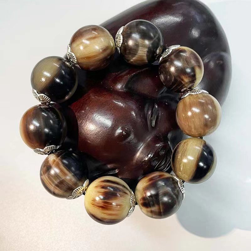 牛角盘玩出来的效果,盘玩牛角是生的还是熟的