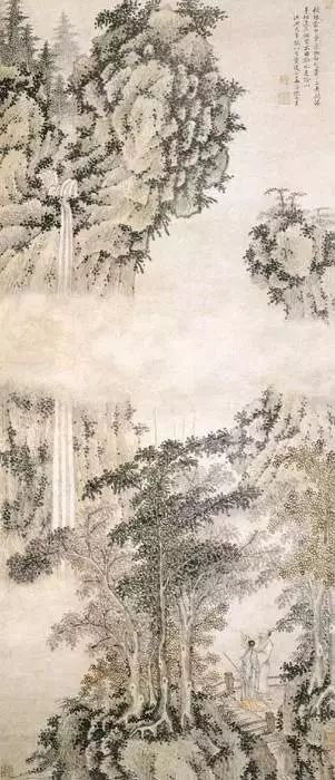 明清高清山水作品欣赏,明代山水名画图片欣赏