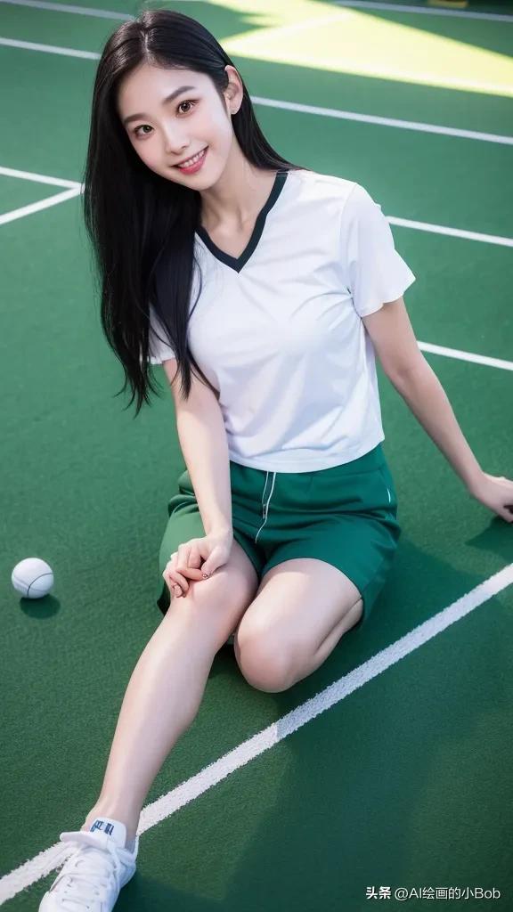 ai画打篮球女生图片,ai绘画女生打篮球教程