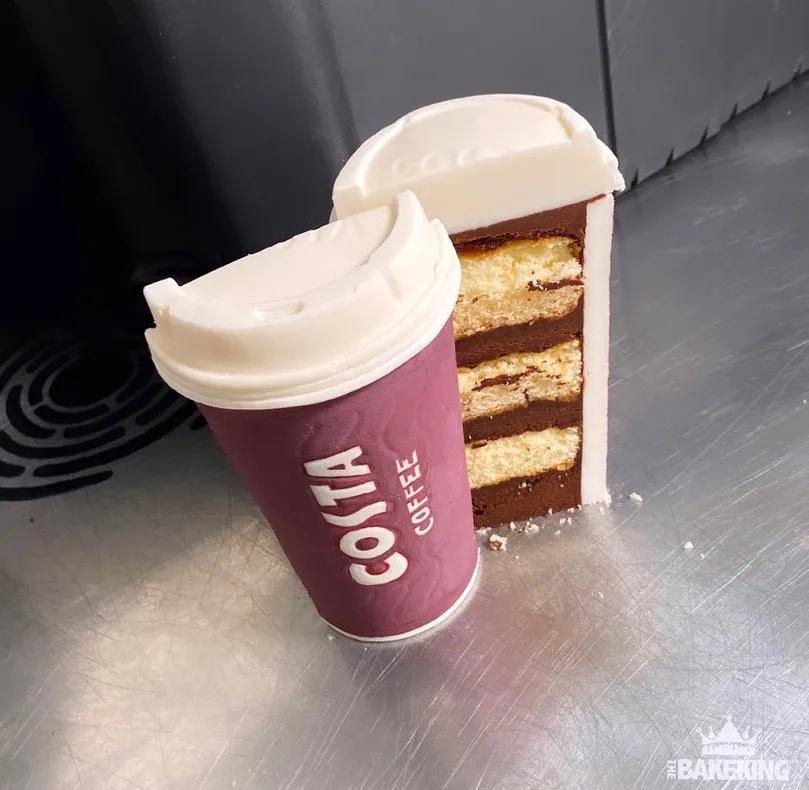 外国小哥制作魔法蛋糕,人体模型蛋糕