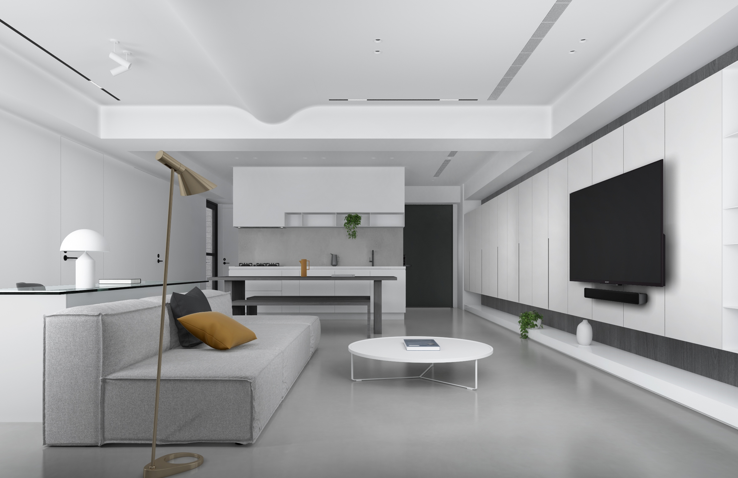 禅意侘寂风豪宅,侘寂挑空别墅