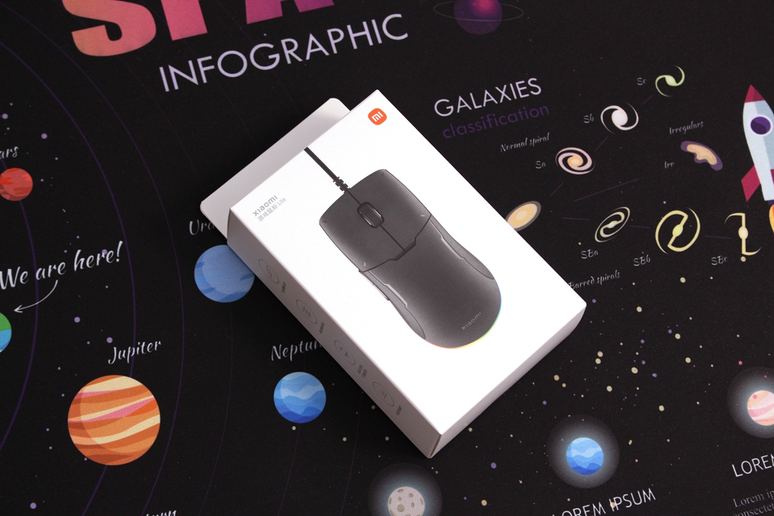 小米鼠标lite2测评,小米游戏鼠标lite测试图