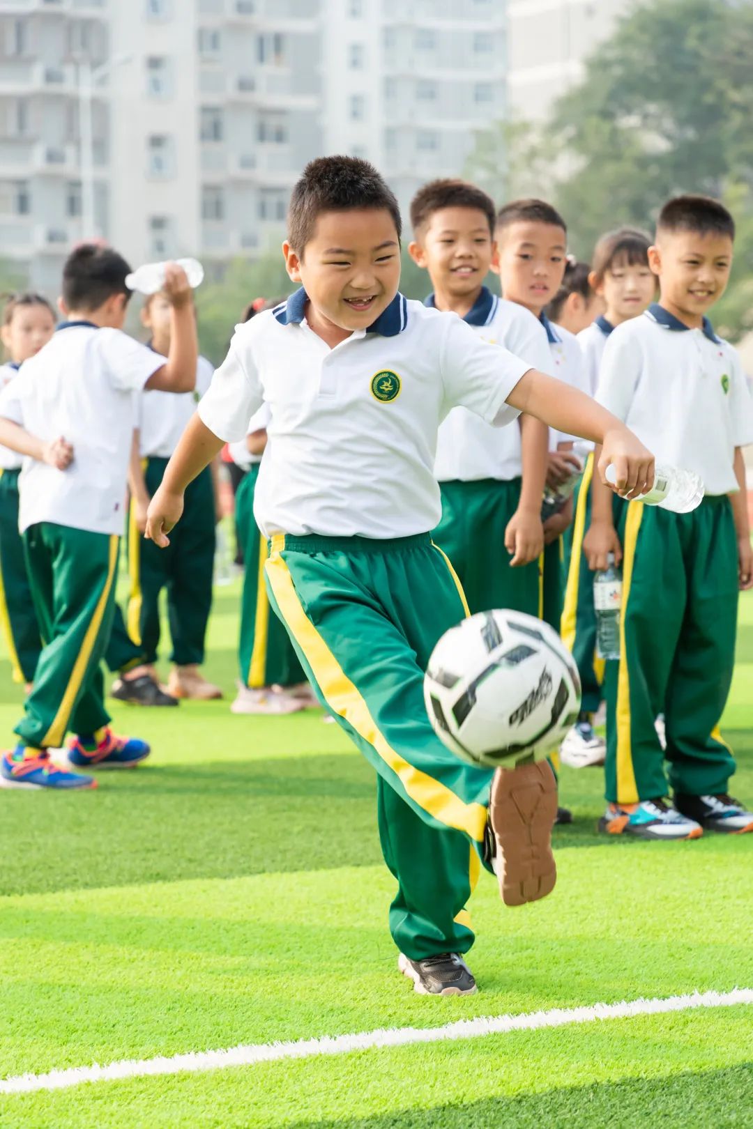 喜迎二十大奋进新征程开启新时代,房山首师大育新学校