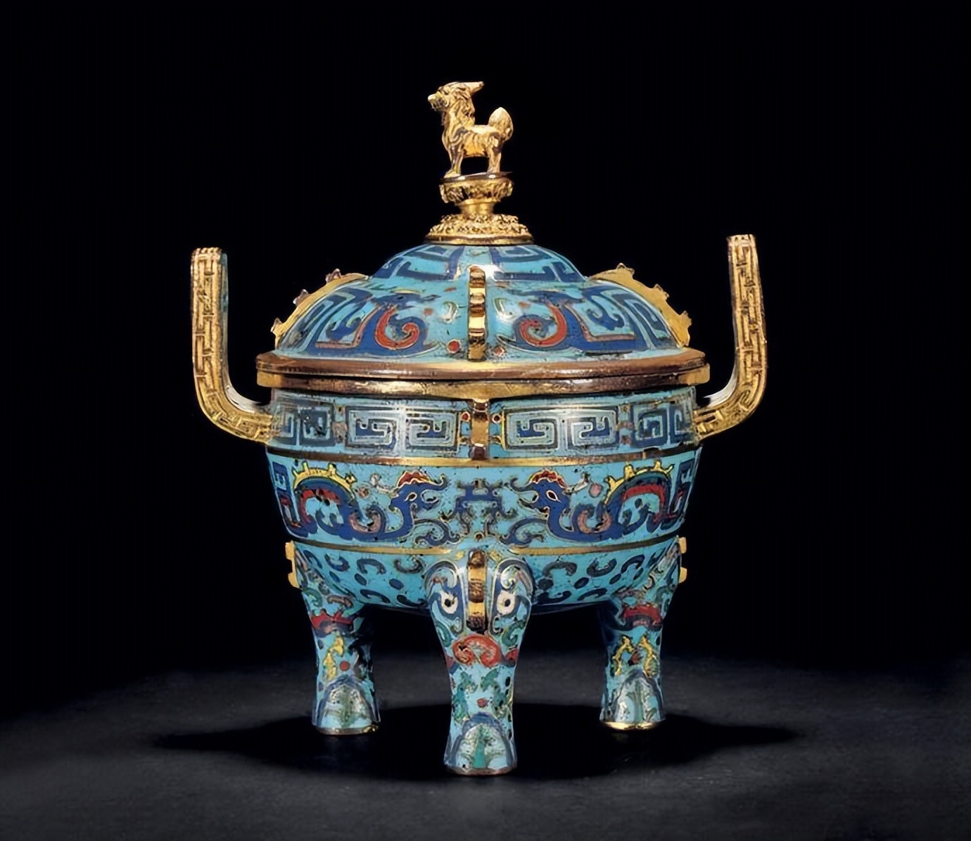 赏析清朝景泰蓝的历史与文化