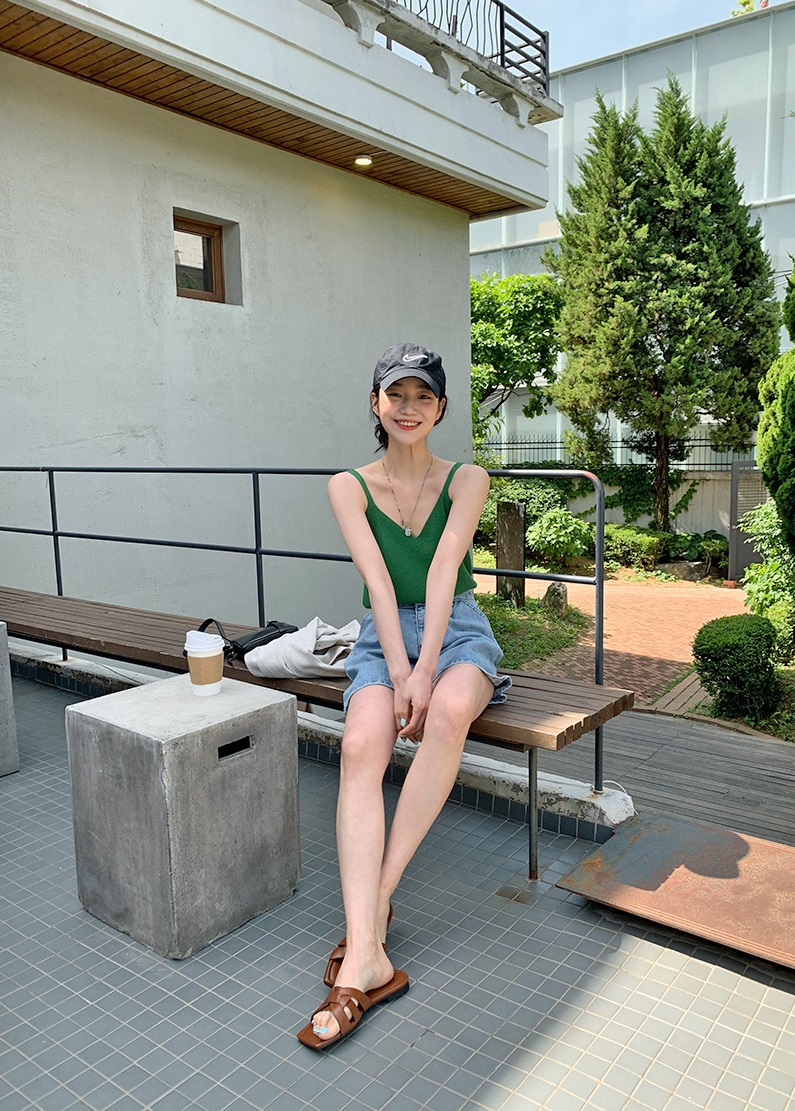 低调大方的韩式穿衣搭配,韩式慵懒风衬衫搭配连衣裙