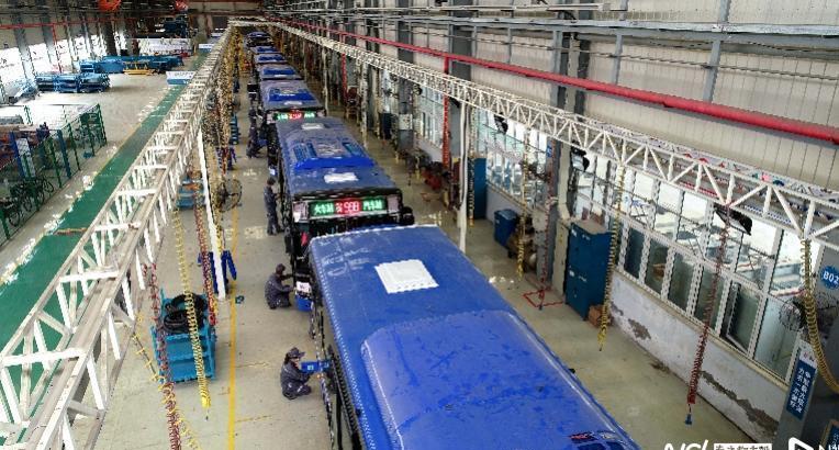 中车电动新能源客车石家庄公司,中车石家庄车辆有限公司装车