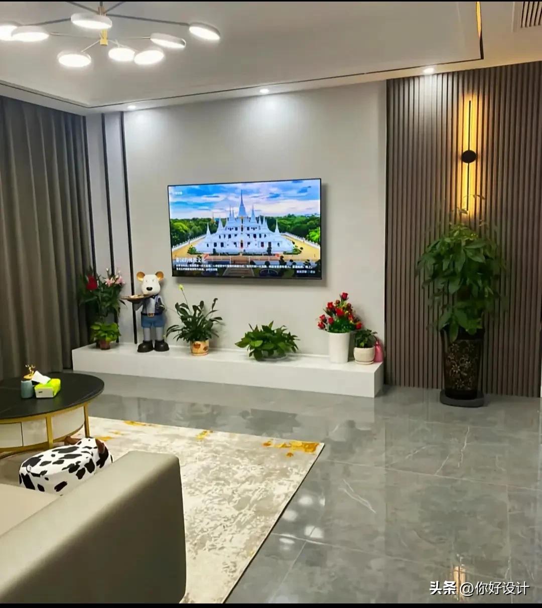 三十款电视背景墙设计,三十平大客厅电视背景墙