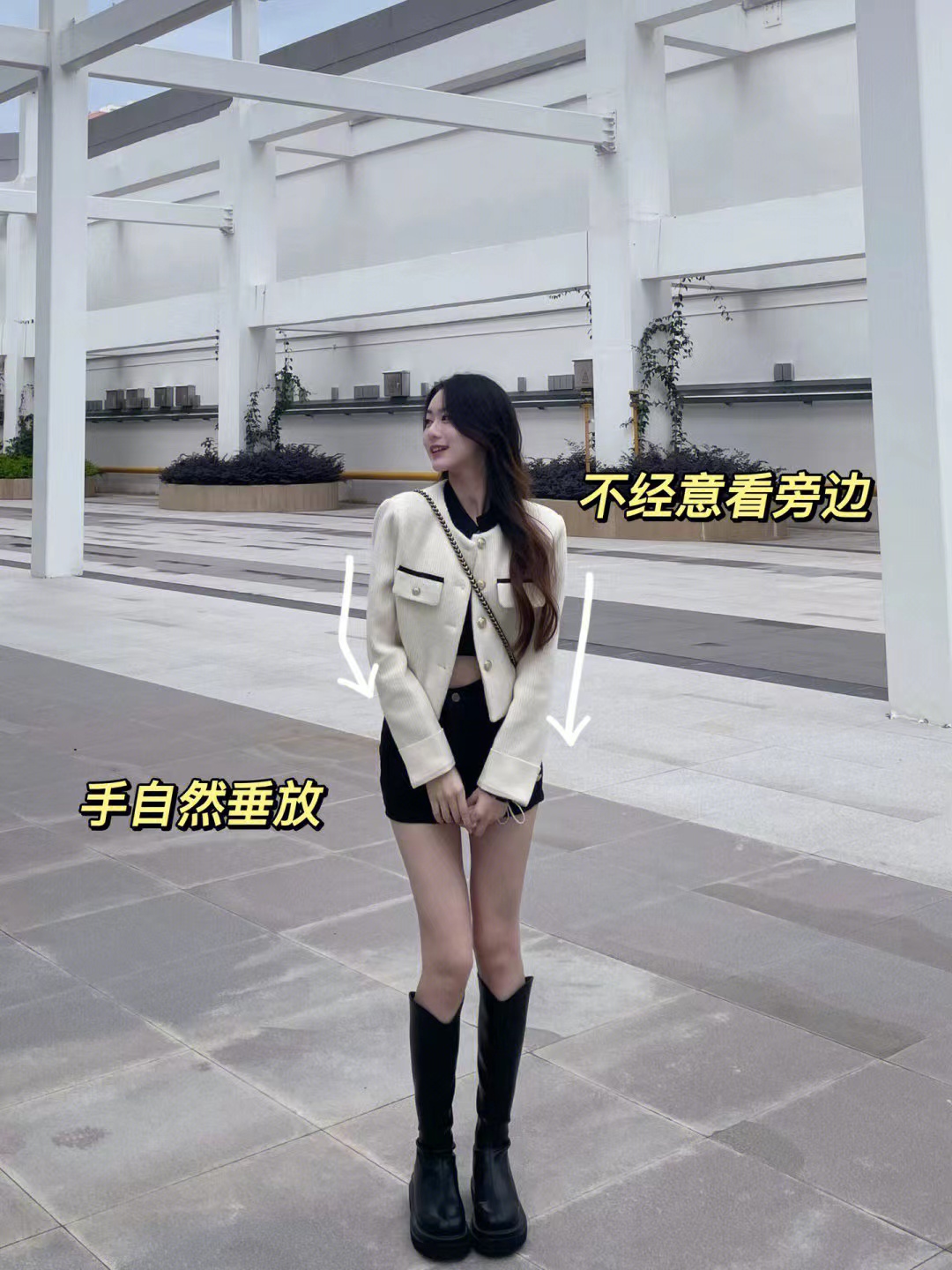 拍照动作怎么摆最好看站姿女生,很酷的拍照姿势女生站姿