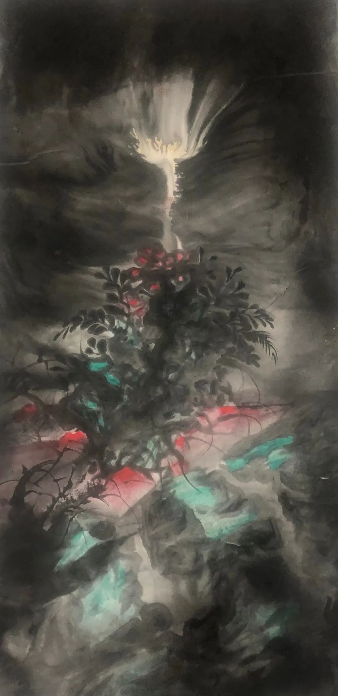 刘鸣水墨画欣赏,当代名家水墨人物画作品欣赏