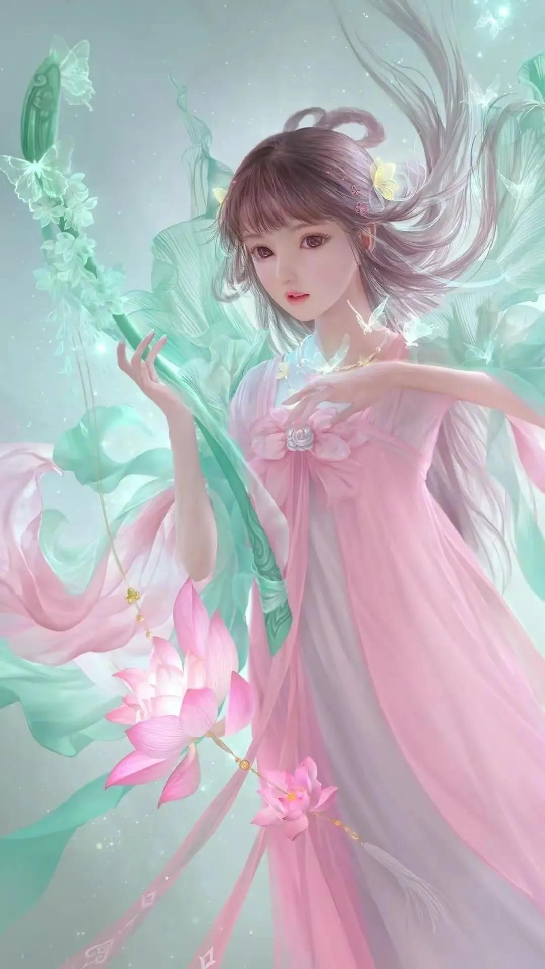 唯美动漫手绘壁纸,壁纸大全唯美手绘女生