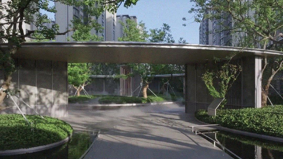 南京中海观江樾外立面,南京中海观江樾实景