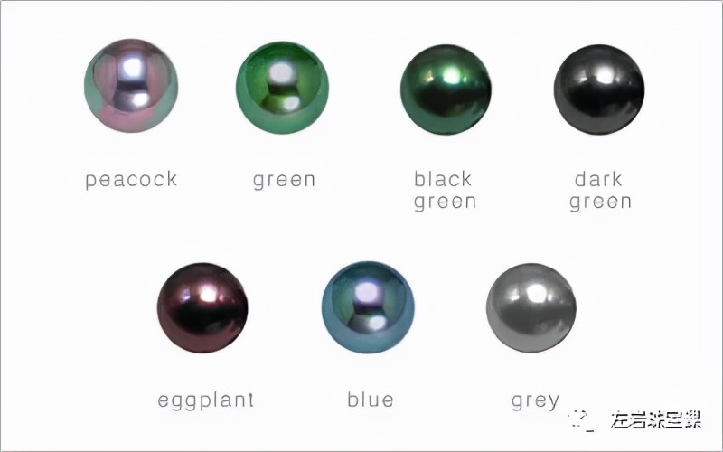 大溪地极强光珍珠鉴赏,优化过的大溪地黑珍珠