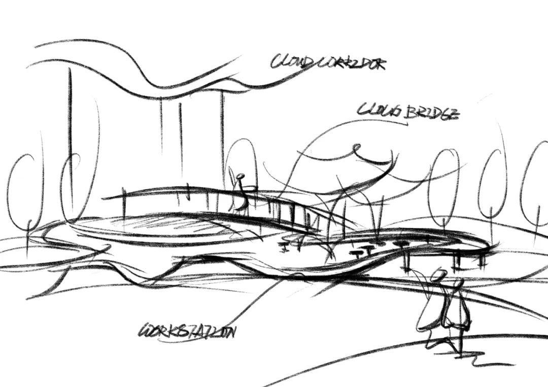 松江g60科创云廊旁边最美的公园,松江九亭g60科创云廊效果图