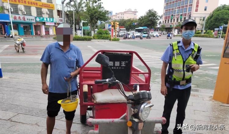 交警三轮车违法行为大曝光,交警严查肆意妄行电动三轮车