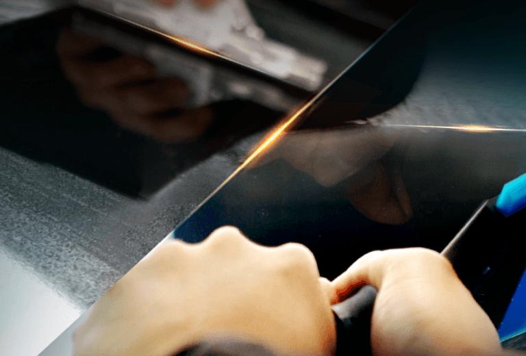 汽车隔热膜威固膜,威固车膜贴膜教程